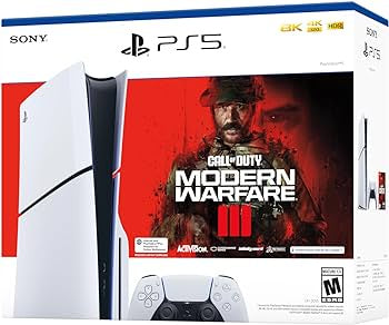 Sony - PlayStation 5 Slim Console Disc – Call of Duty Modern Warfare III Bundle | CFI-2015 | White