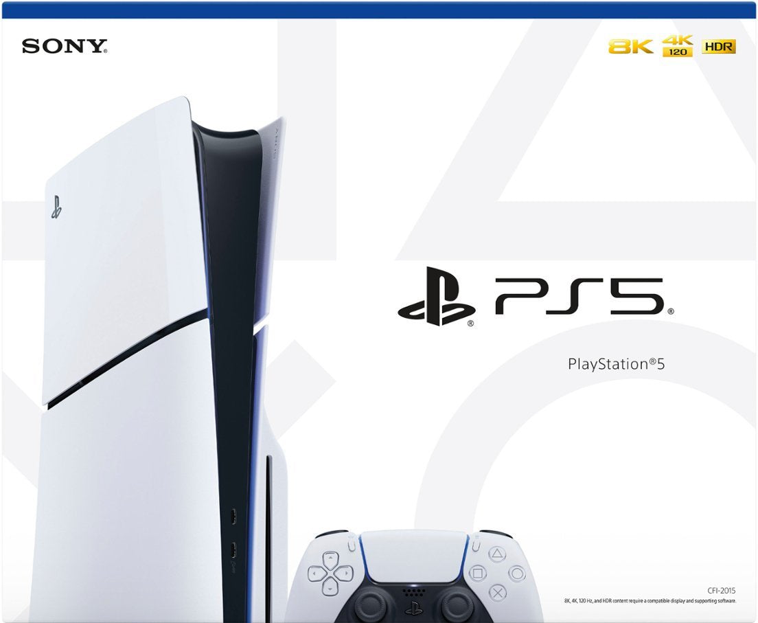 Sony - PlayStation 5 PS5 Slim Console - White