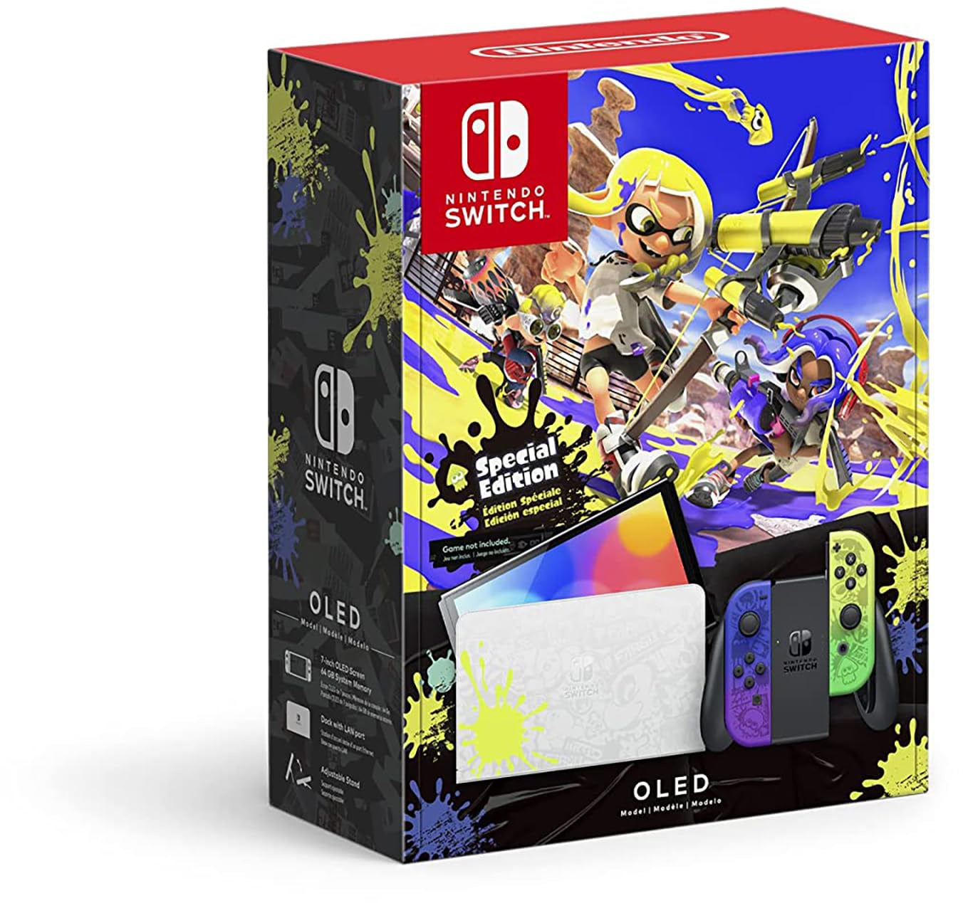Nintendo Switch – OLED Model Splatoon 3 Special Edition (Japan Version)