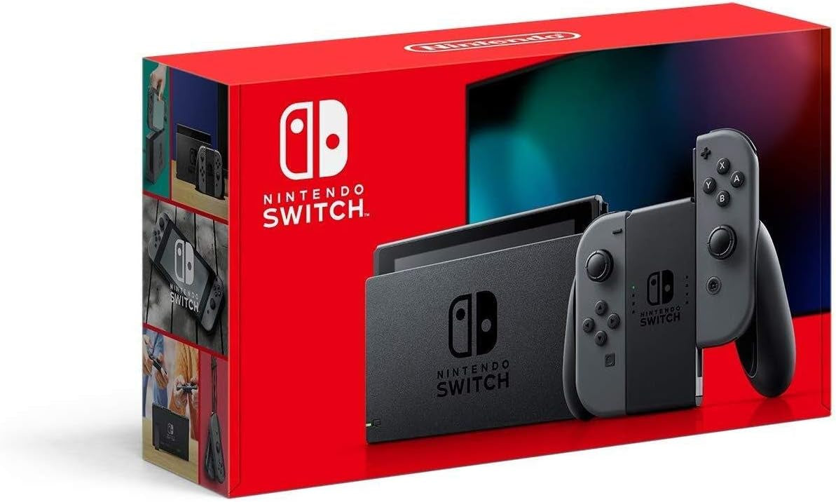 Nintendo Switch V2 with Gray Joy-Con | US Version