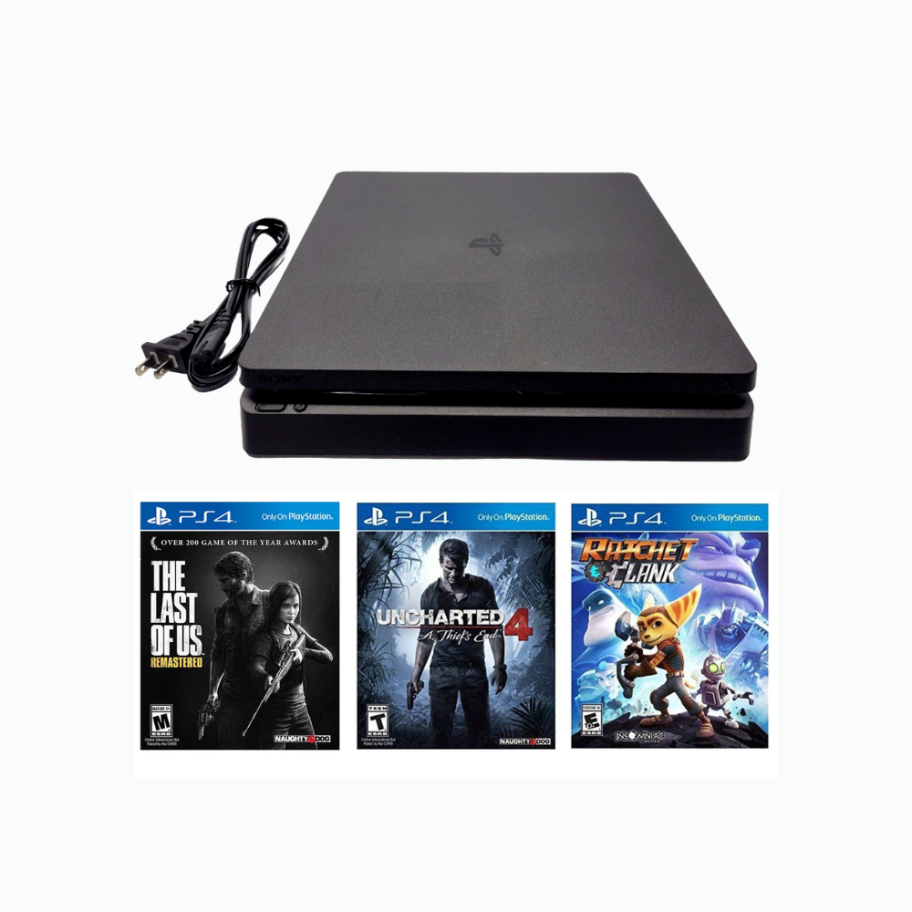 Sony - PlayStation 4 PS4 Slim Starter Pack | 1TB | Console Only