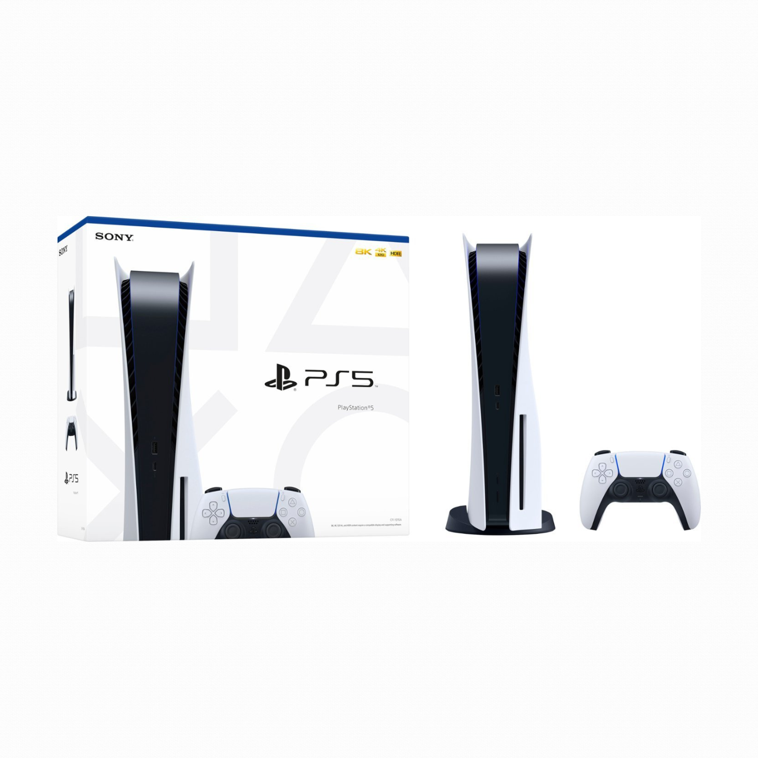 Sony - PlayStation 5 Console | Disc Edition | White