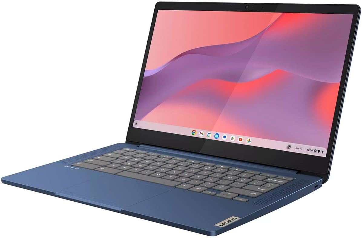 Lenovo - IdeaPad Slim 3 Chromebook Laptop - 14" Full HD Touchscreen Laptop - MediaTek Kompanio 520 - 4GB RAM - 64GB eMMC (Brand New)