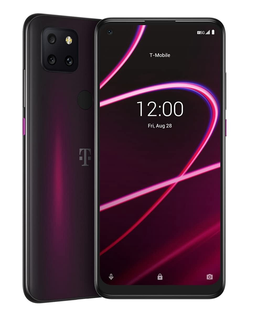 T-Mobile REVVL 5G 128GB 6.53" | Unlocked | Nebula Black (Opened Box - 6 Month Warranty)