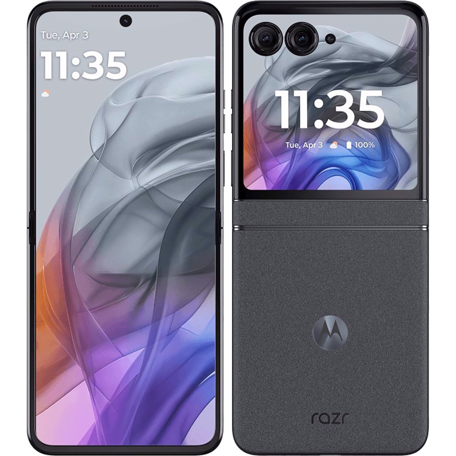 Motorola - razr 6.9" 2024 256GB (Unlocked) (Used - Light Burn Screen)