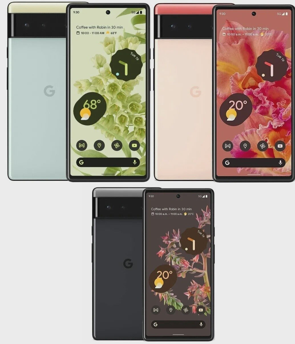 Google Pixel 6 6.2" Unlocked (CPO - 6 Month Warranty)