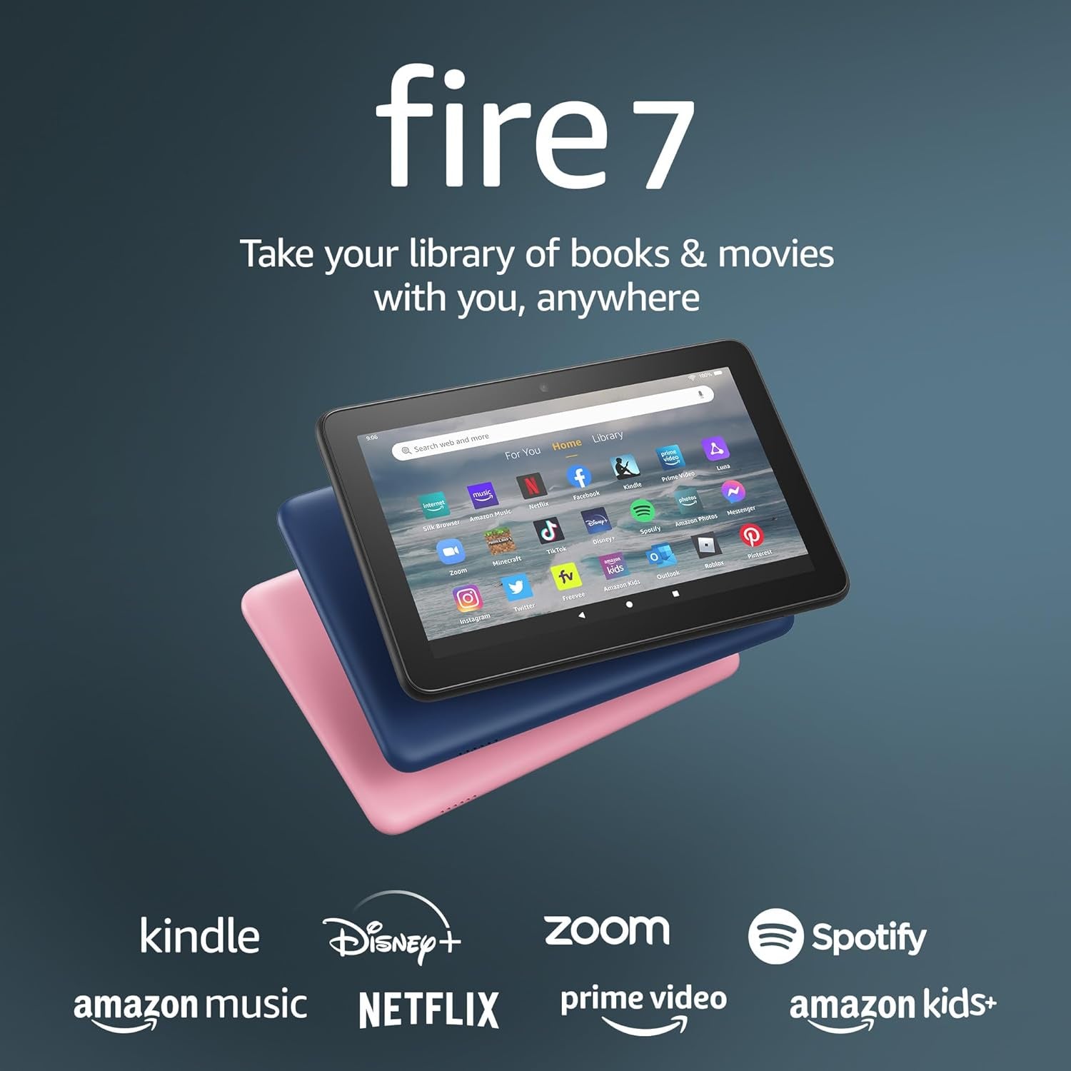 Amazon - Fire 7 (2022) 7" tablet with Wi-Fi 16 GB (Brand New)