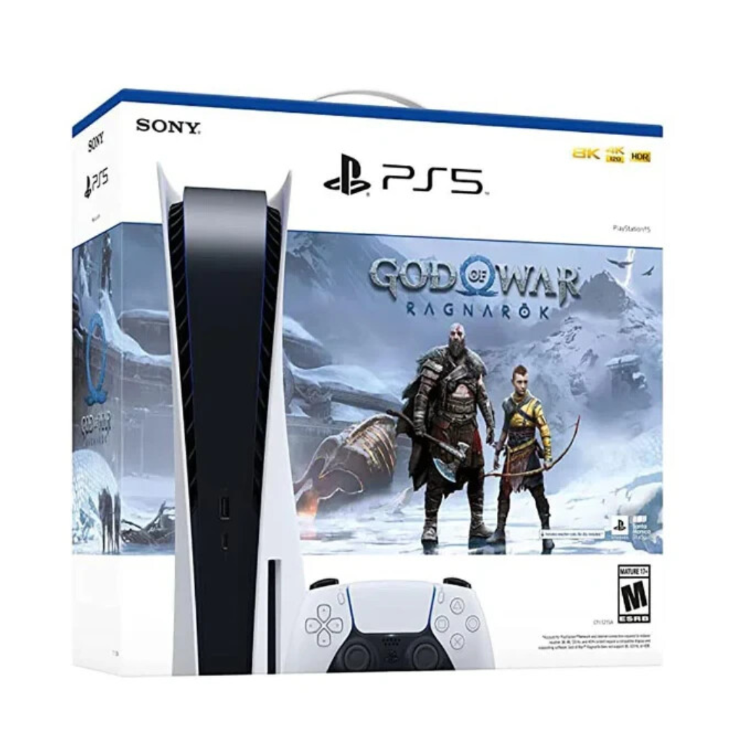 Sony - PlayStation 5 Console Disc Edition - God of War Ragnarök (Pre-owned)