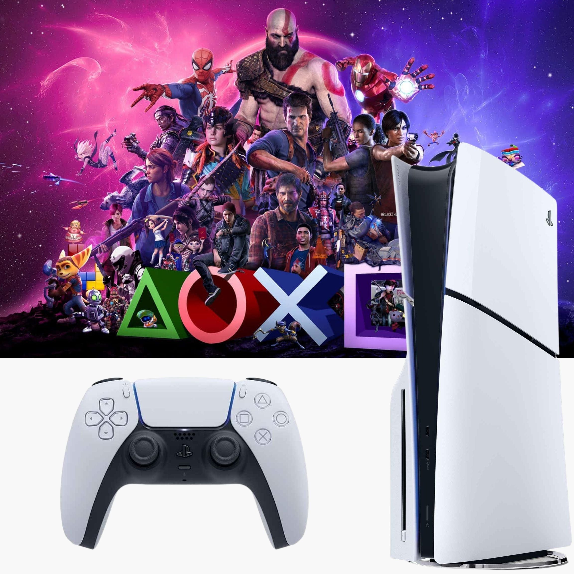 Sony - PlayStation 5 Slim Console Disc Edition (Brand New)