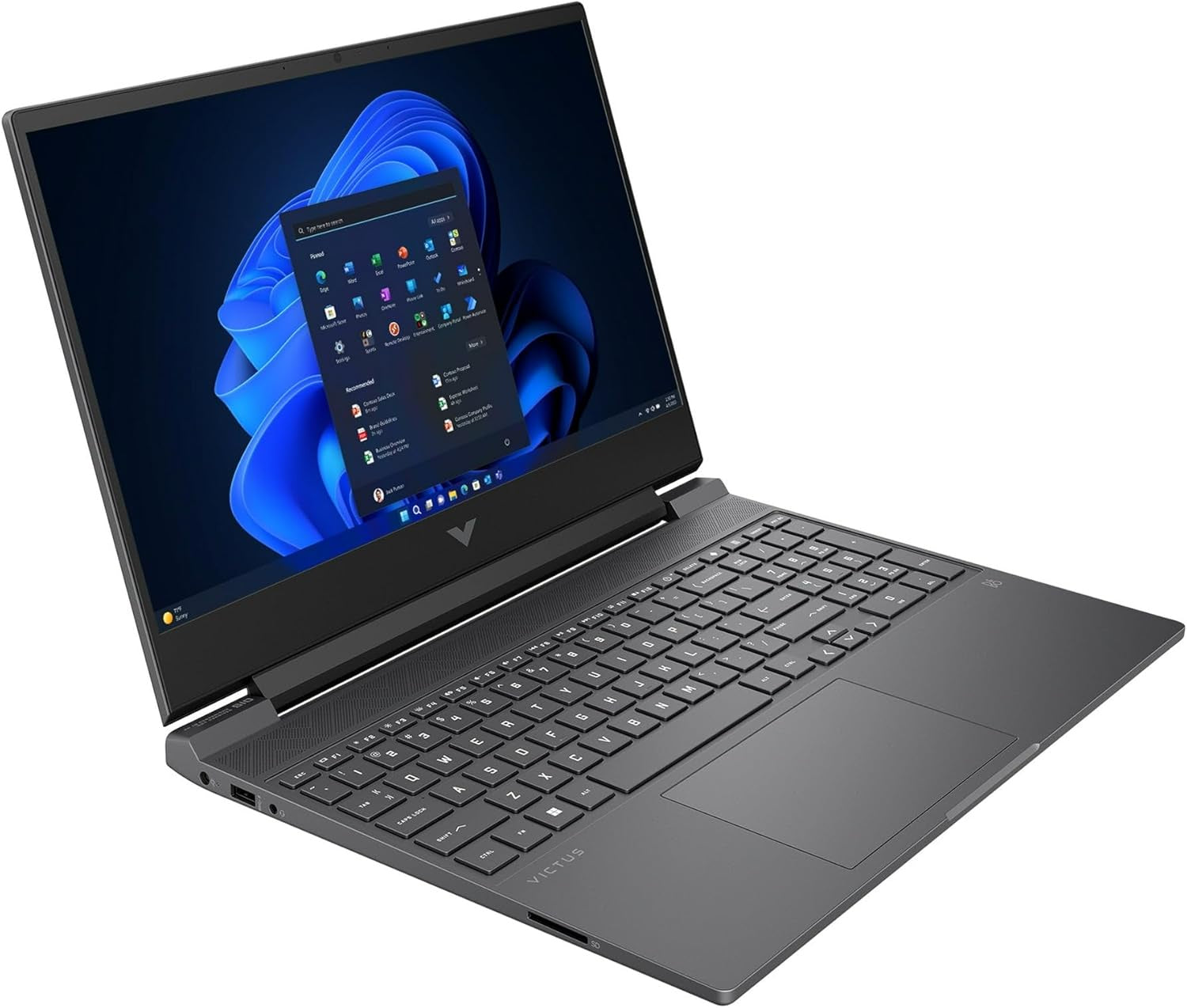 HP Victus 15.6" Full HD Gaming Laptop - Core i5-13420H - 512GB SSD - 16GB RAM - RTX 4050 - Mica Silver (Opened Box)