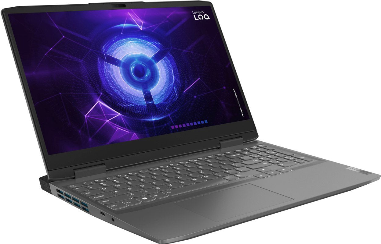 Lenovo - LOQ 15.6" Gaming Laptop FHD - Intel Core i5-12450H with 8GB Memory - NVIDIA GeForce RTX 3050 - 512GB SSD - Storm Grey (Brand New)