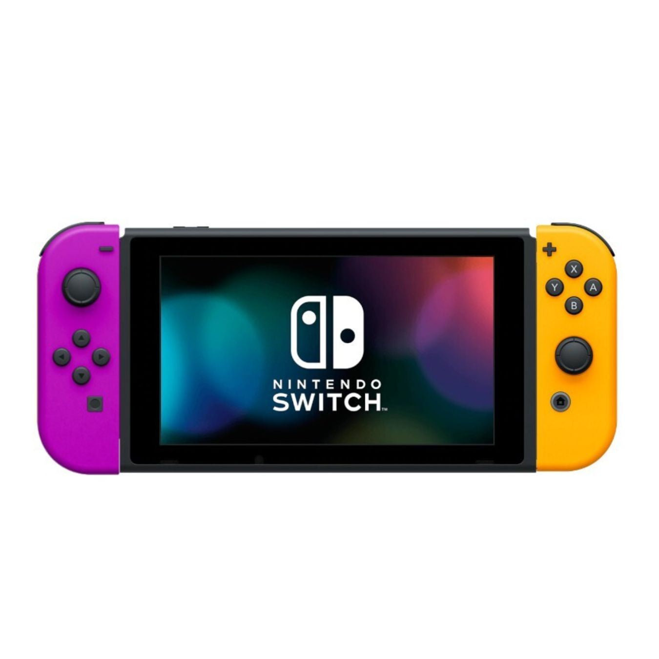 Nintendo Switch V1 with Purple and Orange Joy-Con HAC-001 (No Dock) (Pre-owned)