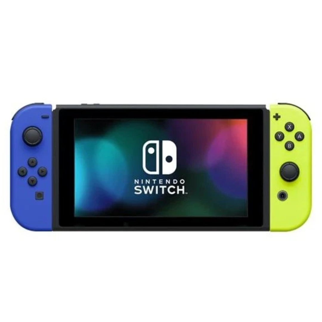 Nintendo Switch V1 with Yellow and Blue Joy-Con HAC-001 (No Dock) (Pre-owned)