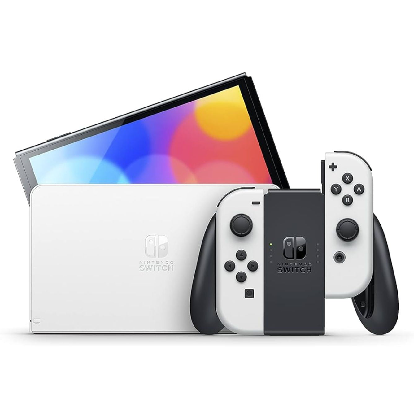 Nintendo - Switch - OLED Model w/Joy-Con - White (Hong Kong Version) (Brand New)