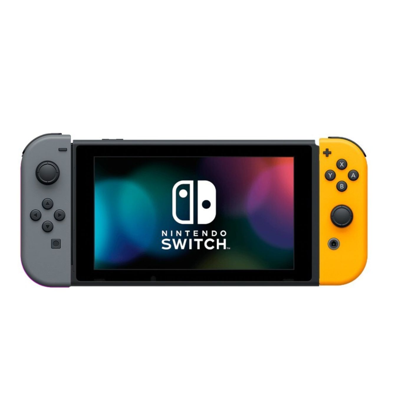 Nintendo Switch V2 with Orange and Gray Joy-Con HAC-001(-01) (No Dock) (Pre-owned)