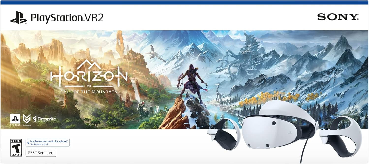 Sony - PlayStation VR2 - Horizon Call of the Mountain Bundle (Brand New)