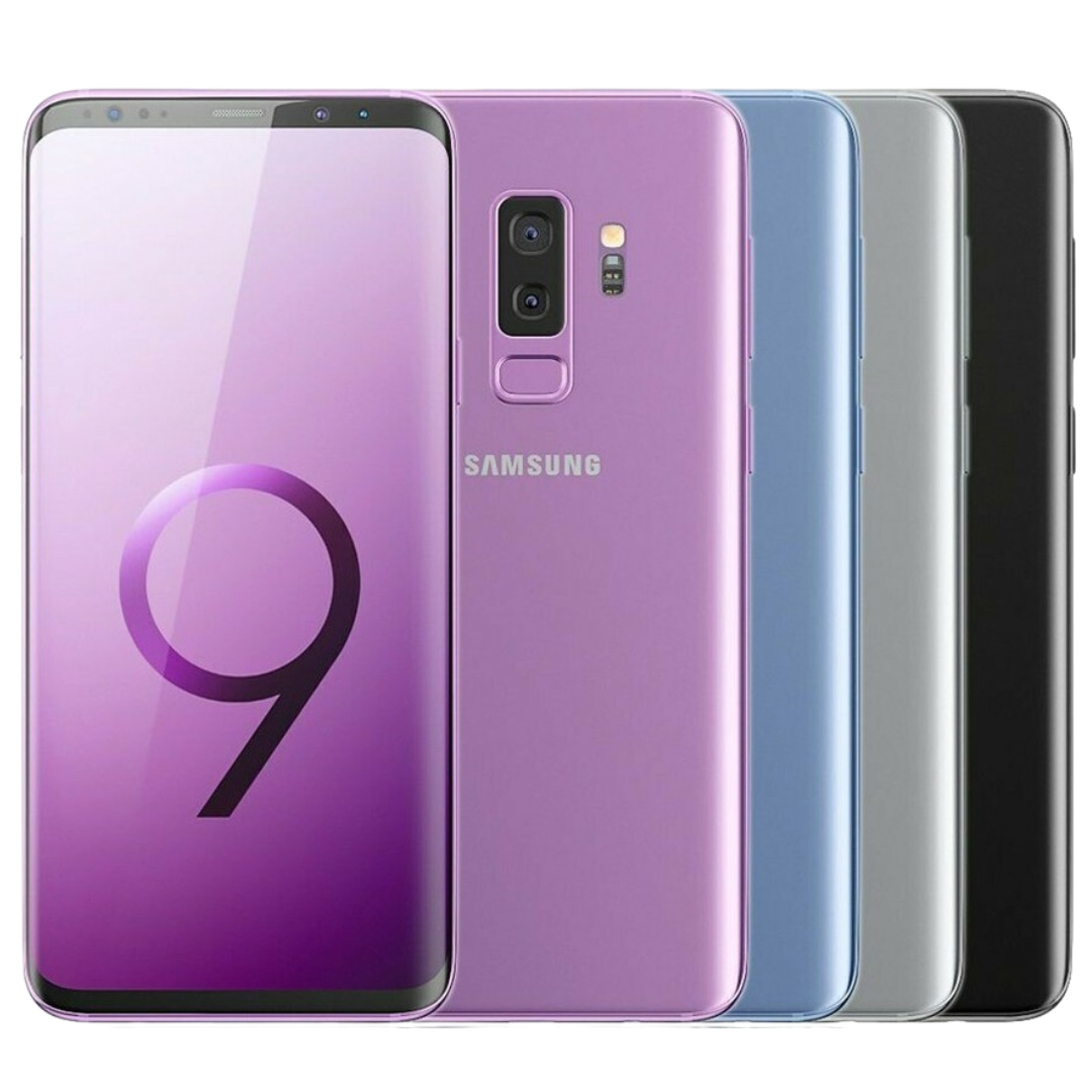 Samsung Galaxy S9 Plus 6.2" Unlocked (Used - New Battery - Light Burn Screen)