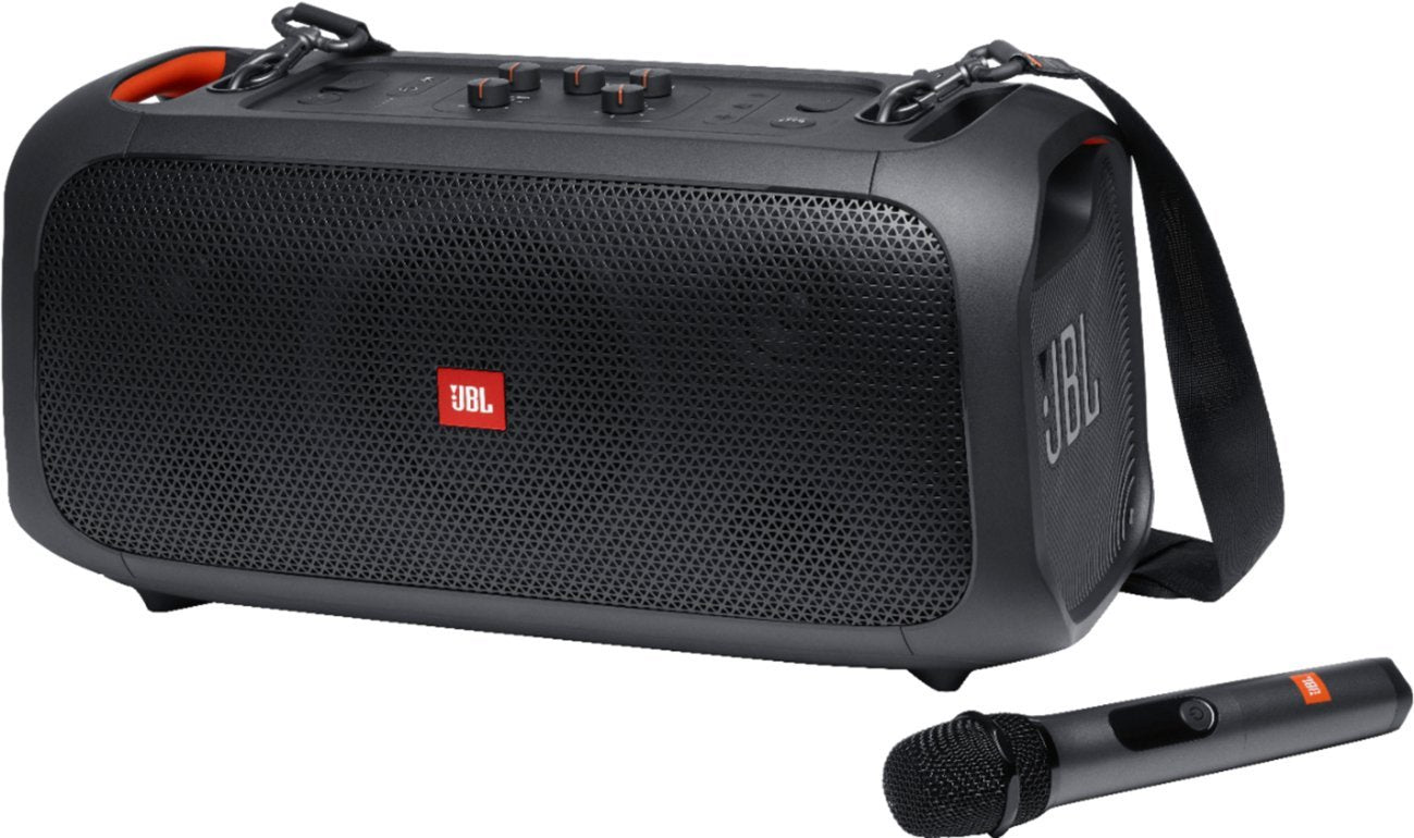 JBL - PartyBox On-The-Go Portable Party Speaker - Black (JBLPARTYBOXGOBAM)